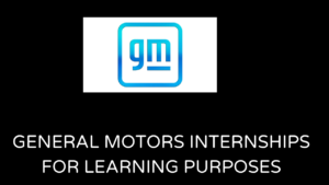 General Motors Internships