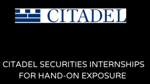 Citadel Internships