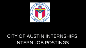 City of Austin Internships