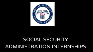 Social Security Administration Internships