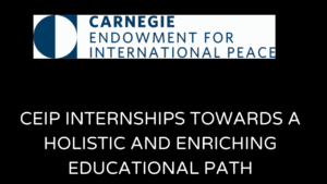 Carnegie Endowment For International Peace Internships