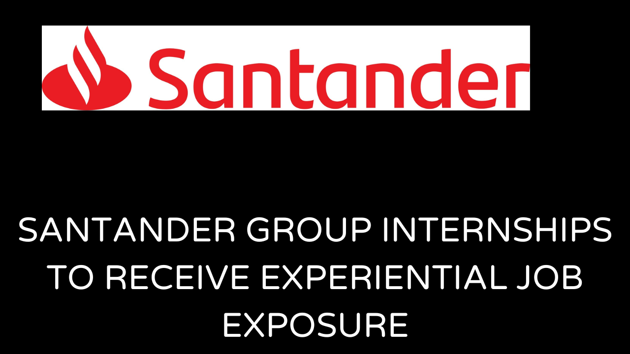 santander group internships