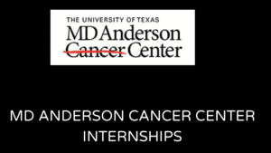 MD Anderson Internships