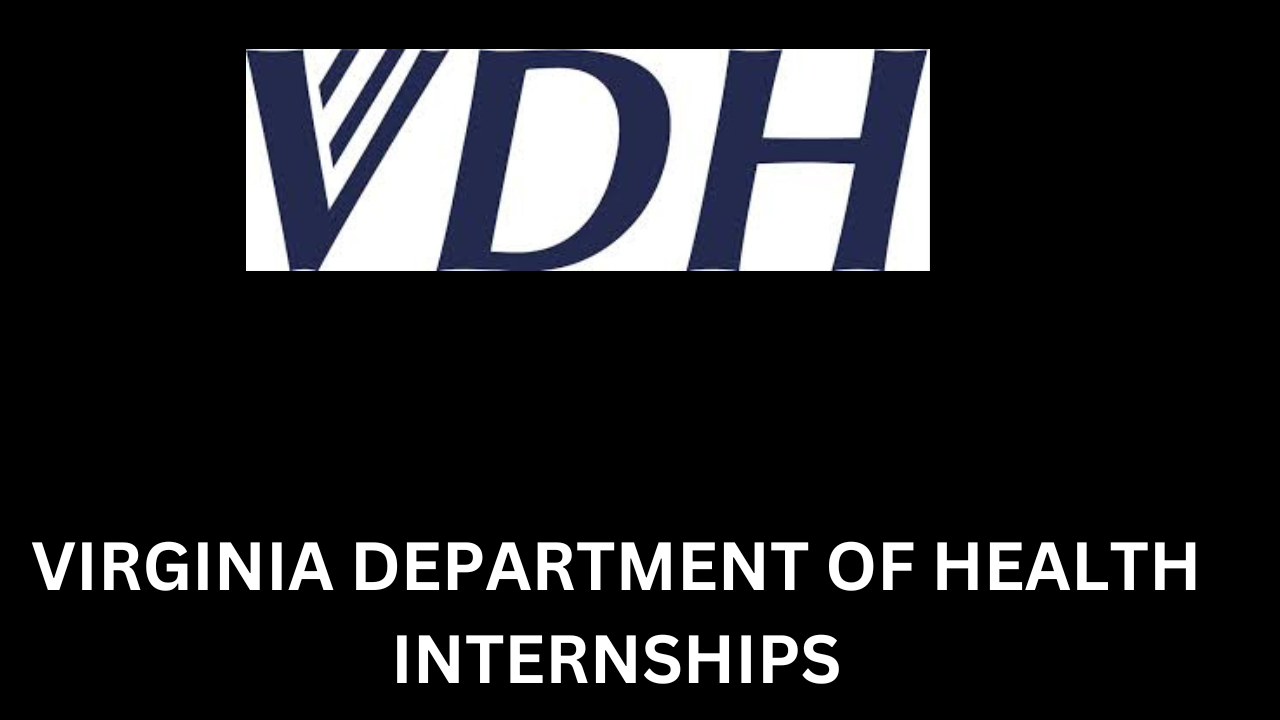 Virginia Department of health internships