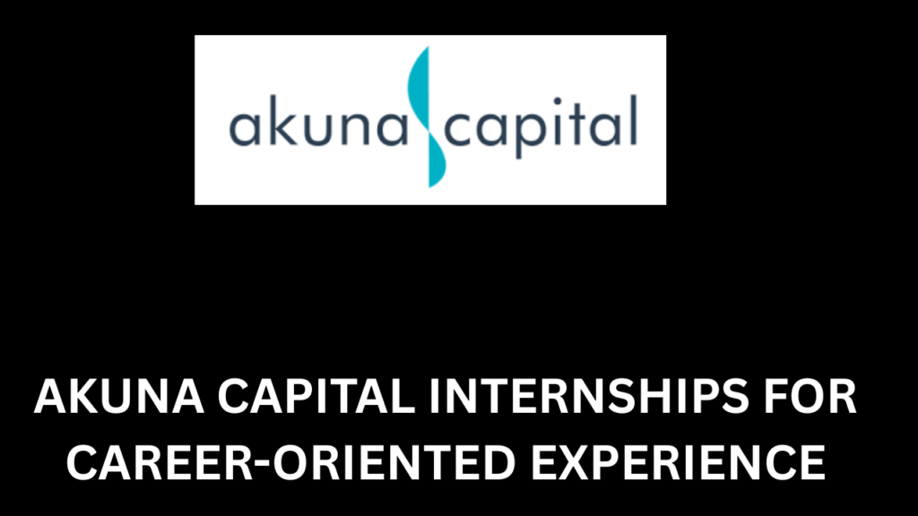 Akuna Capital Internships