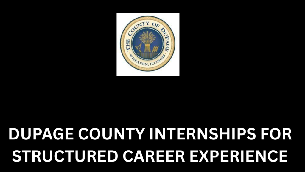 Dupage County Internships